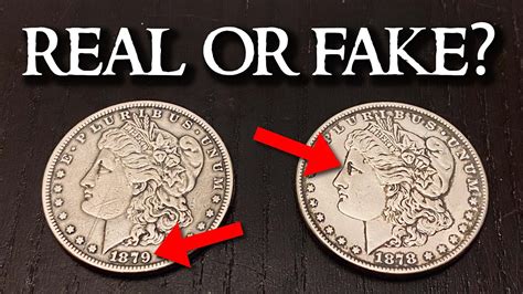 how to tell if a morgan silver dollar is fake